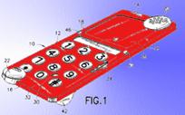 Patent Drawing - Disposable Cell Phone